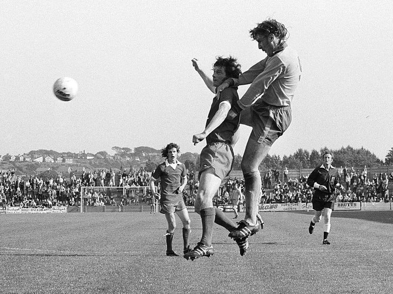 Stags v Crewe action.