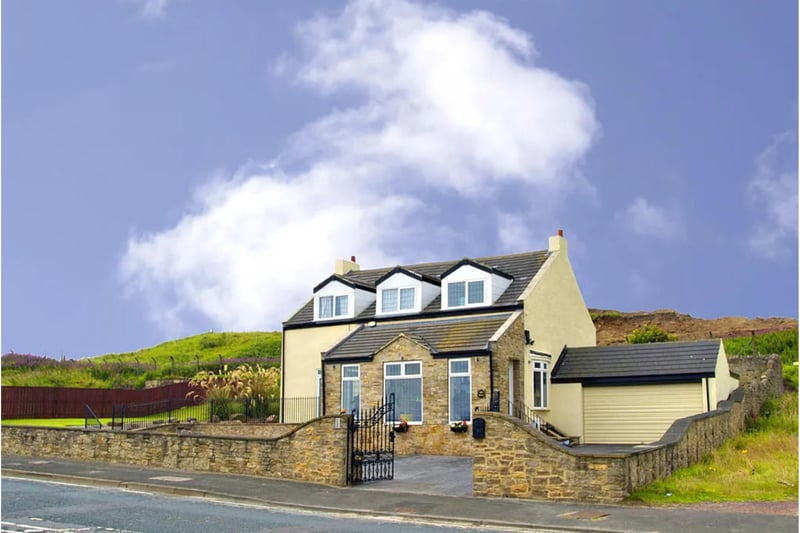 This four bed, detached house is located on Coast Road in Whitburn and is on the market with Dean and Co for £775,000. This property has had 482 views over the last 30 days.