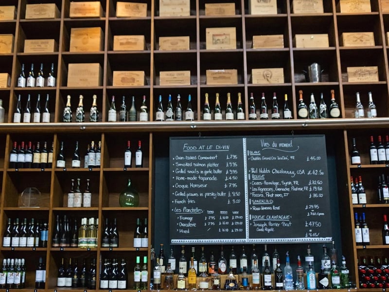 “For wine, Le De Vin is a great space in the West End" 