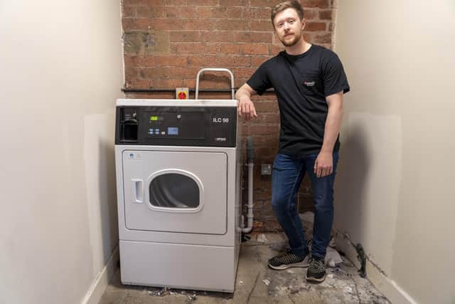 Thieves target tumble-dryer in Sheffield flats days after taking ...