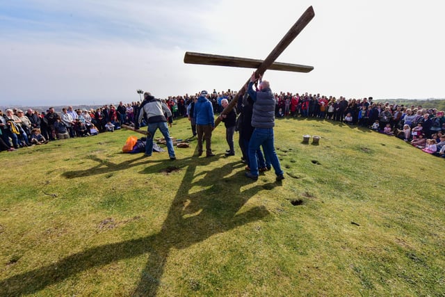 Sunderland's Christian community usually welcomes people of all faiths to their Good Friday re-enactment of The Passion. The picture is from 2019.