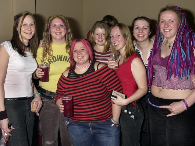 Photos of clubbers enjoying a night at Subversion in Club EQ, Granada Road, Southsea in 2004. Picture: (040259-0021)