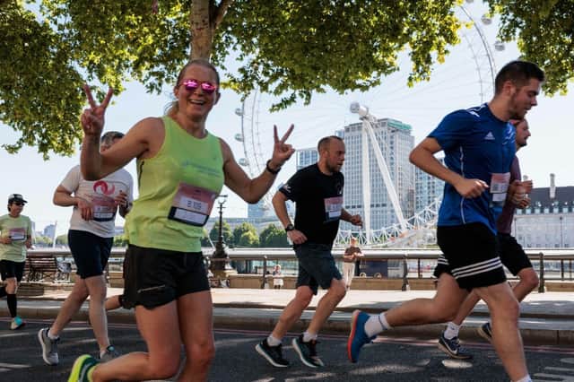 Runners from across the UK will be heading to London.