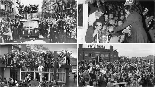 Do these scenes of the 1973 FA Cup parade bring back happy memories?