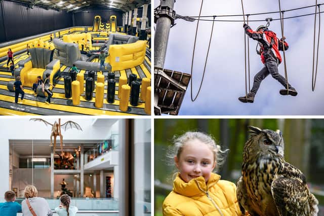 From inflatable parks to forest treks, here are some of the top ideas for family days out in County Antrim this summer.