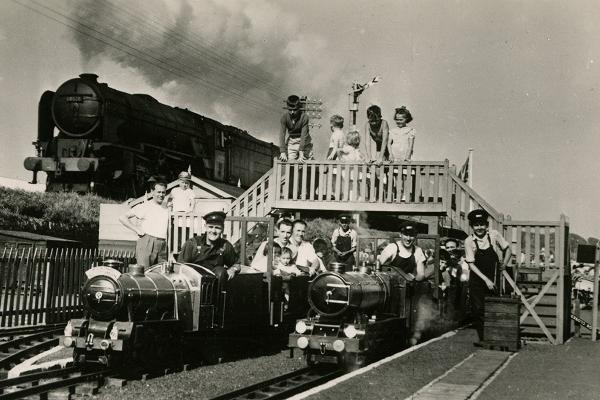 The railway in the main line steam era.