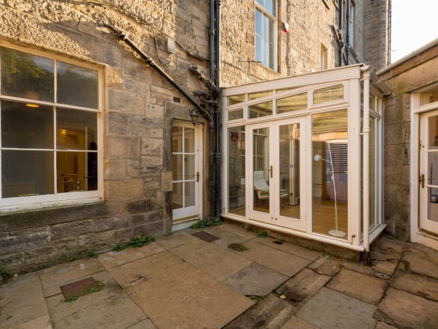 Rear of property.