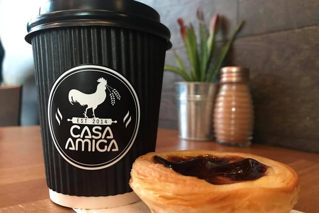 Casa Amiga is a Portuguese pastry shop, which first opened its doors in 2014. The cafe makes all of its own products from scratch on site, and is well known for its Portuguese Custard Tarts - and great coffee. 294 Leith Walk, EH6 5BX