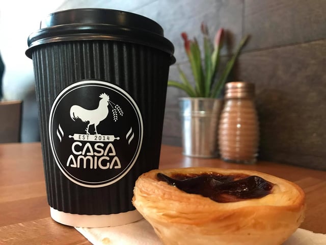 Casa Amiga is a Portuguese pastry shop, which first opened its doors in 2014. The cafe makes all of its own products from scratch on site, and is well known for its Portuguese Custard Tarts - and great coffee. 294 Leith Walk, EH6 5BX