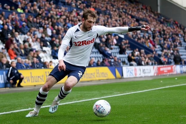Preston winger Tom Barkhuizen has claimed the prospect of getting into the play-offs has been motivating him to stay fit behind the scenes, and has been spurred on by the "massive" opportunity to get promoted. (LEP). (Photo by Lewis Storey/Getty Images)