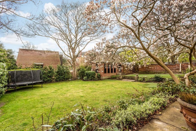 The property has beautifully landscaped gardens with plenty of space