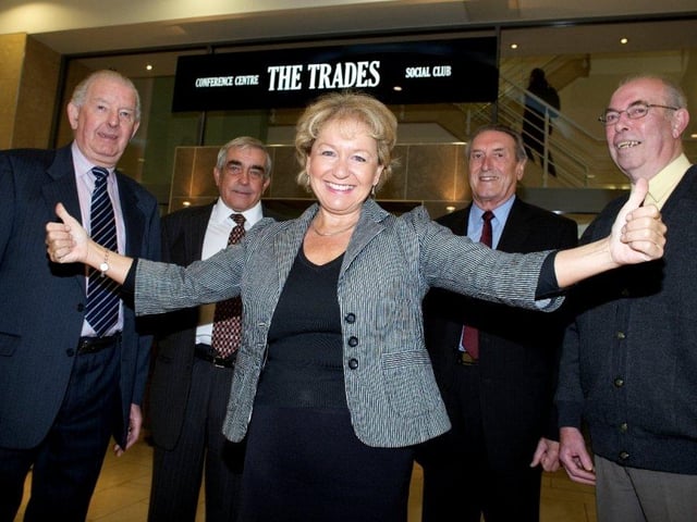 MP Rosie Winterton officially opened the new Trades Club in The Frenchgate Centre along with club officials back in 2008