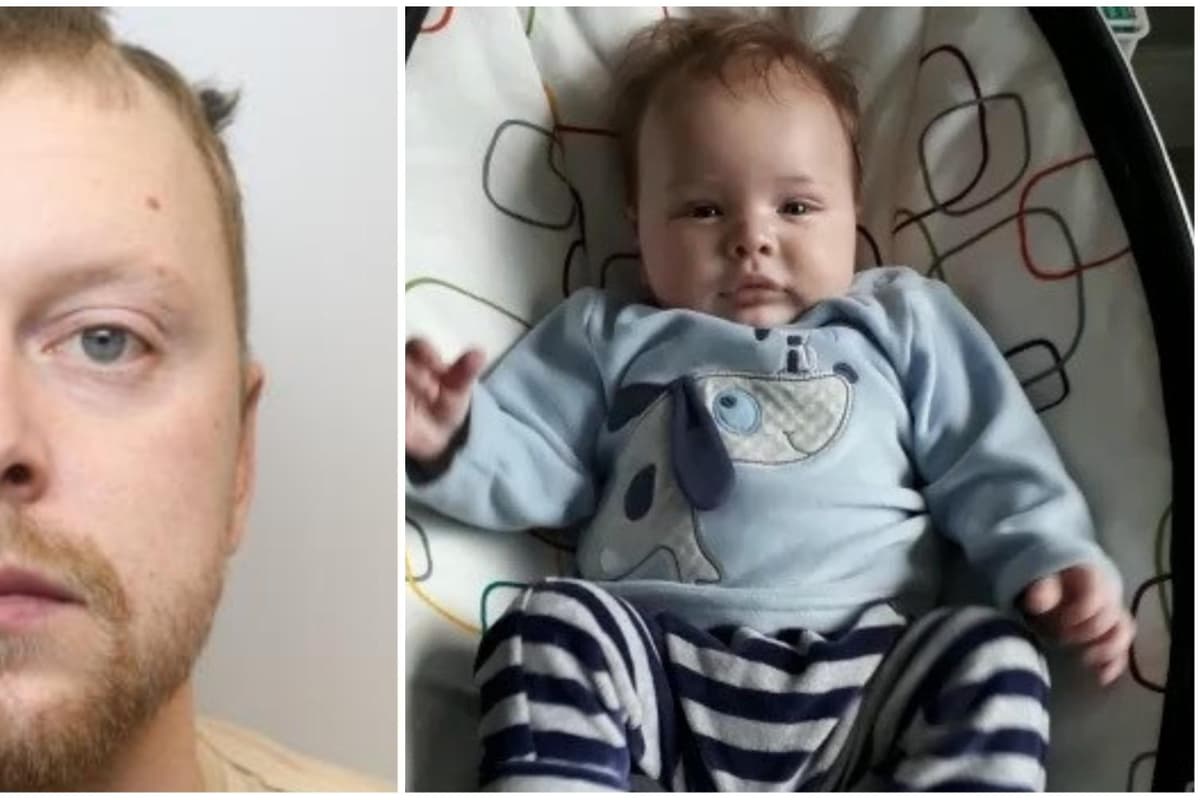 Jacob Wragg Custody image released of man who murdered nine-week-old son as police ...