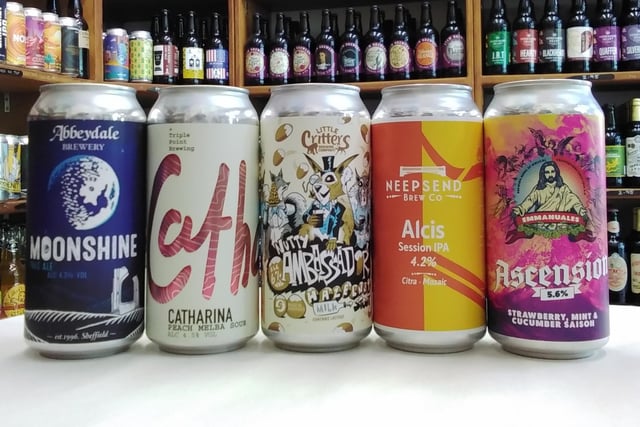 These are some of the best beers in Sheffield, as chosen by Beer Central, based at The Moor Market. Photo: Beer Central