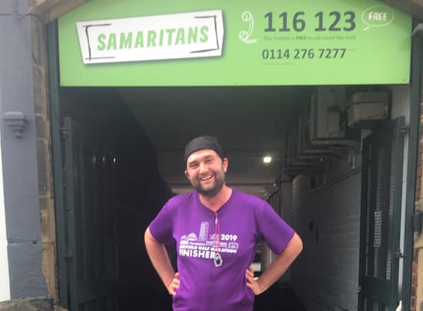 Alex, a listening volunteer at Sheffield Samaritans