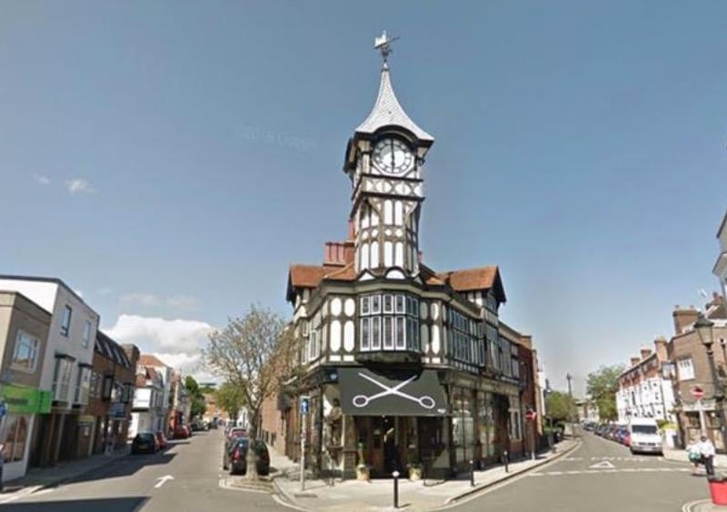 Tony Wood Hair was really popular with readers. It's in Castle Road, Southsea - and is based in a stunning clocktower!