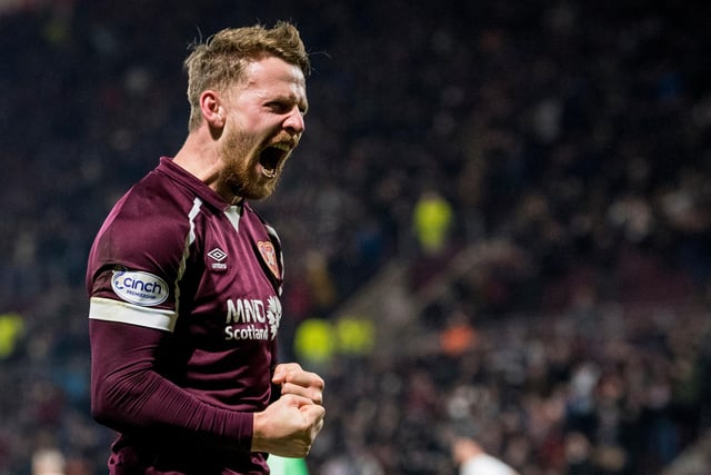 Gets the nod after a very consistent season for the Jambos. His marauding runs and clever distribution of the ball have helped set him apart. Scottish Cup semi-final free-kick against Hibs was sensational, leading to calls for him to be selected for international duty