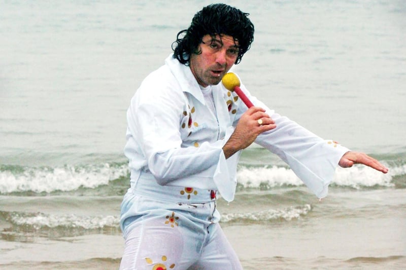 Back to 2006 where Deano Franciosy was dressed as Elvis to raise money for charity. Who can tell us more about this Seaburn scene?