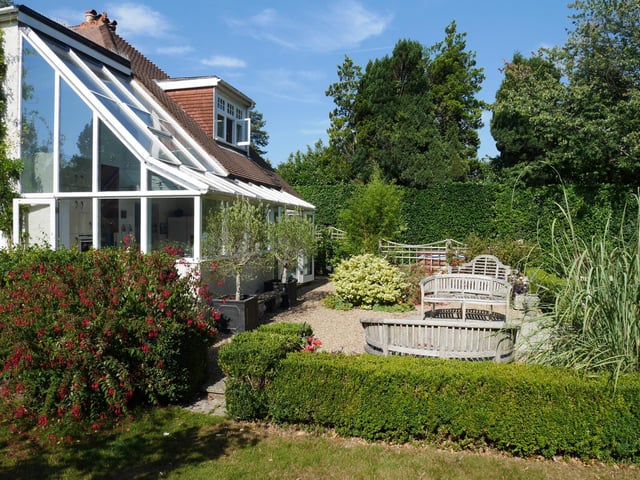 This four bedroom house in Queen's Road, Waterlooville is on the market for £1.195m. It is listed by Fine and Country