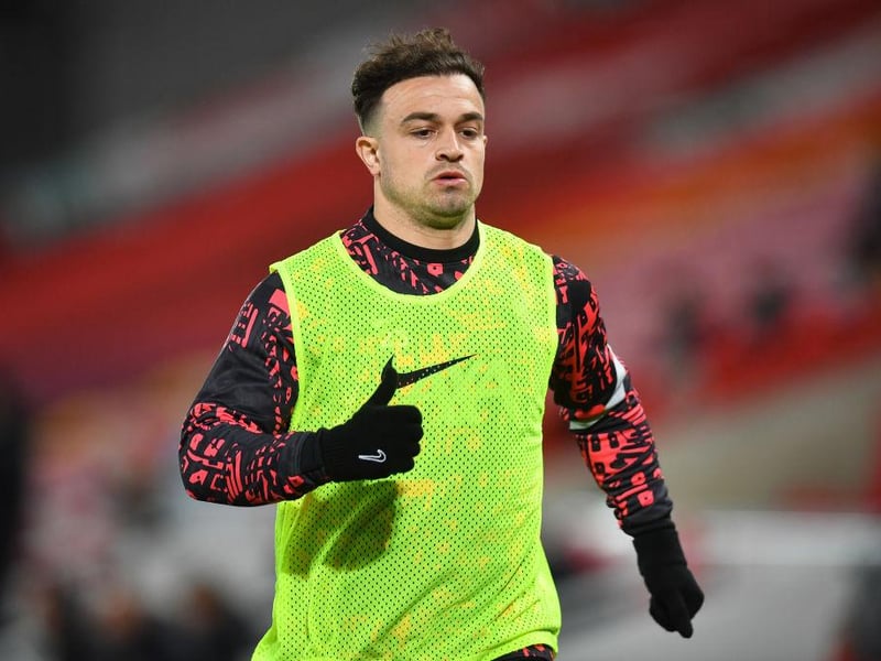Liverpool are prepared to sell winger Xherdan Shaqiri for £7million. The Reds are hoping to raise funds ahead of making Brighton’s Yves Bissouma their second signing of the transfer window. (Sabah Spor)

 (Photo by Paul Ellis - Pool/Getty Images)