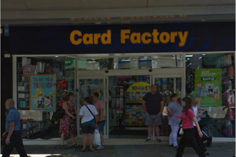 Card Factory will once again be greeted by shoppers.