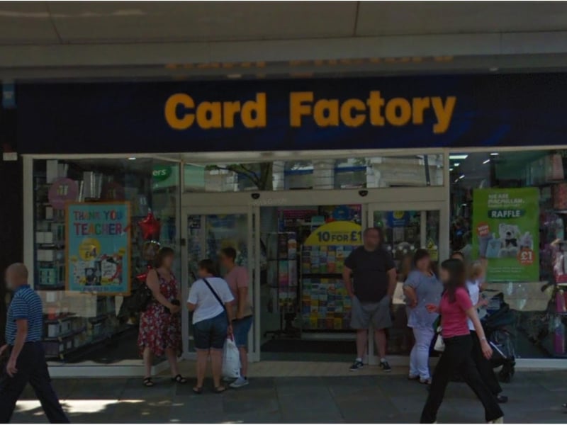 Card Factory will once again be greeted by shoppers.