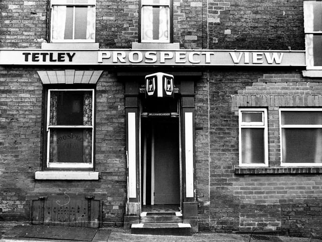 The Prospect View public house at Heeley pictured in February 1976