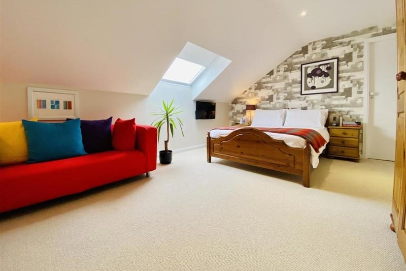 One of five bedrooms in this property, each is spacious so there will be no arguments!