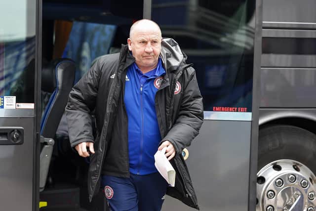 John Coleman Manager of Accrington Stanley thinks his side didn't do enough against Sheffield Wednesday.