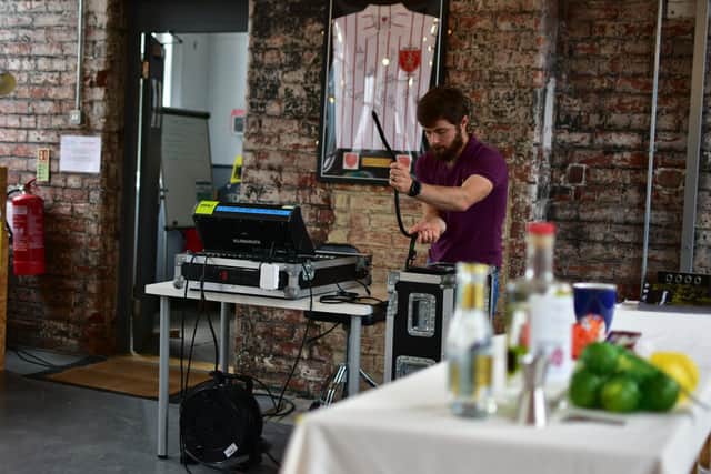 Rehearsals at the Makers Space. Picture: Sam Dangerfield (@dangephotography).