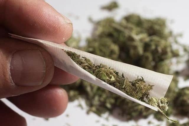Sheffield Crown Court has heard how a drug-addict who was caught with 45 cannabis plants at his former Sheffield home has narrowly been spared from jail.