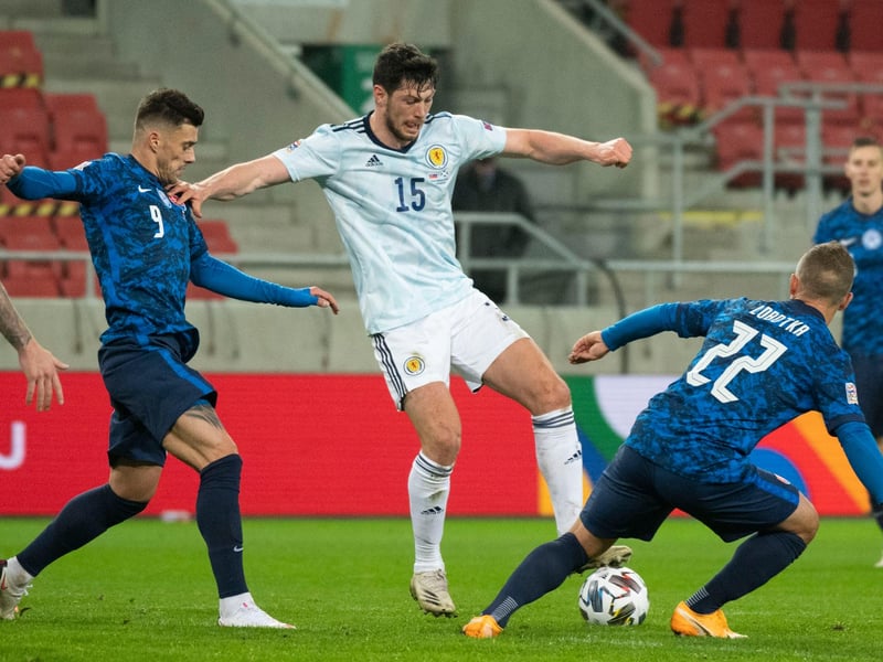 Kieran Tierney might start to get the preferred back three extra time playing together before the Czech game - but it's more likely he'll be wrapped in cotton wool until then.