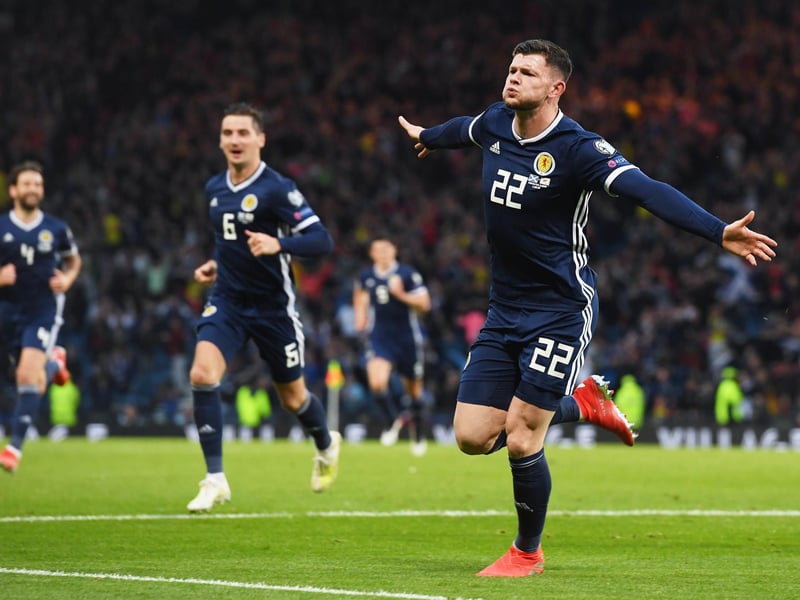 The then-Nottingham Forest forward was called up for friendlies in March 2016 at the age of 19, making his debut in a 1-0 friendly win over Denmark. His most memorable moment in a navy jersey came when he scored a last-minute winner against Cyprus at Hampden Park in 2019. Approaching five years since his last international appearance, Burke's last cap came against Israel on November 2020. Currently playing in the Bundesliga for Werder Bremen.