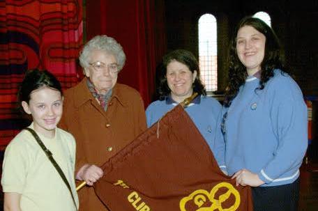 Clipstone Brownies celebrated their 50th Anniversary in 2001