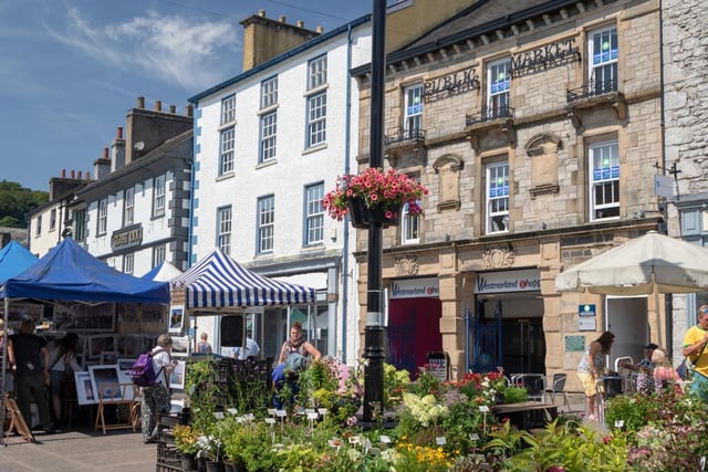Located among some of Britain’s most breathtaking scenery - the Lakes - Kendal ranked as the sixth most happy spot to live in Britain. House prices there are around average, at an average of 231,597.