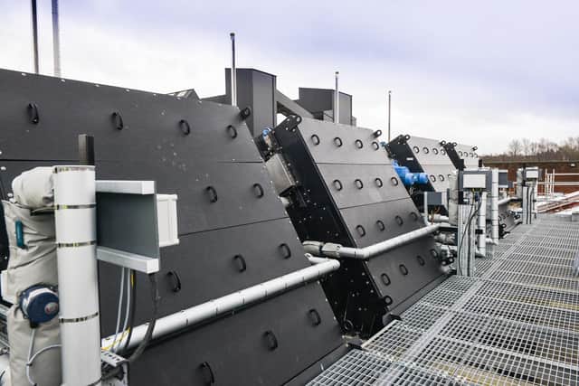 New inlet works were part of the £78 million upgrade at Blackburn Meadows, which ran from 2012 to 2016. Picture: Yorkshire Water.