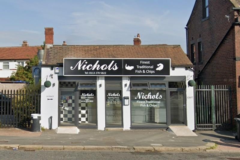 Nichols Fish and Chips, Beeston, is another top-rated chippy in Leeds and very well liked by YEP readers. 