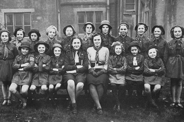 Sutton St Modwens Guides in 1942