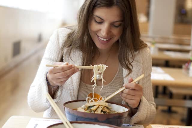 With a commitment to making 50 per cent of their menu meat-free by the end of 2021, wagamama is a top choice for delicious vegan and vegetarian Japanese-inspired dishes.
Choices on the menu range from the mild and citrusy Raisukaree Tofu to their vegan take on the classic katsu curry – Vegatsu.