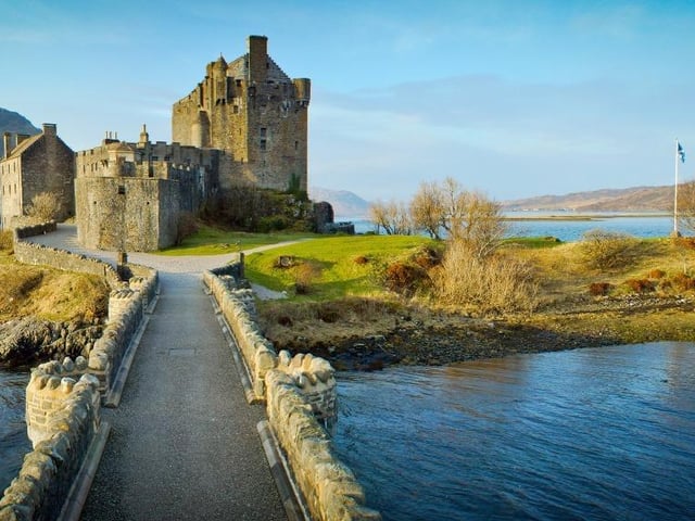 Eilean Donan Castle is one of the most recognised castles in Scotland, and probably appears on more shortbread tins and calendars than any other.
