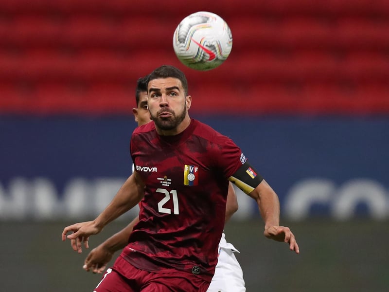 What does £63k get you these days? A derelict two bedroom flat, perhaps. Or, in this case, a seasoned Venezuela international from Malaga. What a coup! He's a right-back who can also play further up the pitch if required.