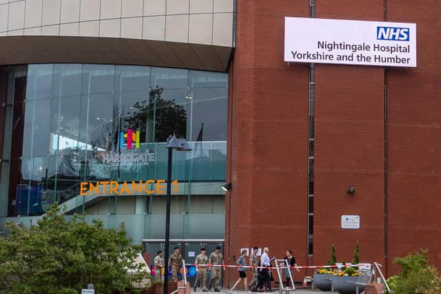 Yorkshire's Nightingale Hospital is at Harrogate Convention Centre
