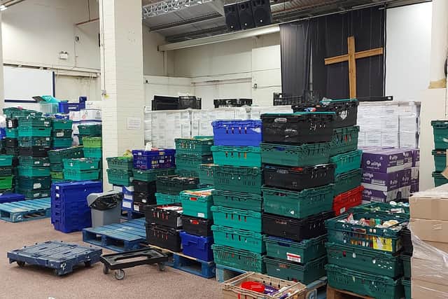 The S6 food bank has raised £100,000 of its £150,000 target.