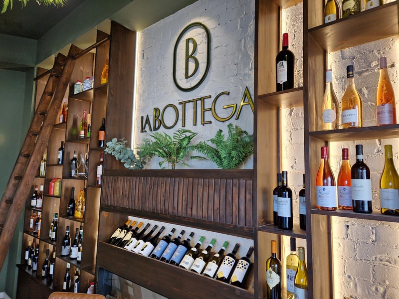 The cafe has a very smart, fresh look inside with great views of busy Sheffield streets.