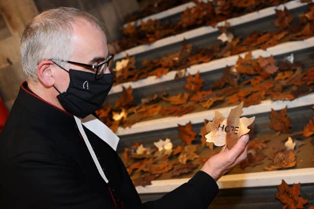 Keith Farrow, Vice Dean of Sheffield Cathedral, takes a closer look at the art installation.