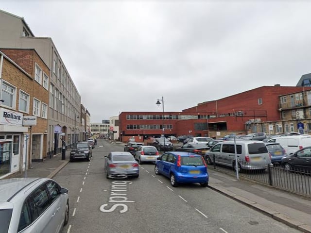 There were another 7 cases of burglary near Spring Gardens.
