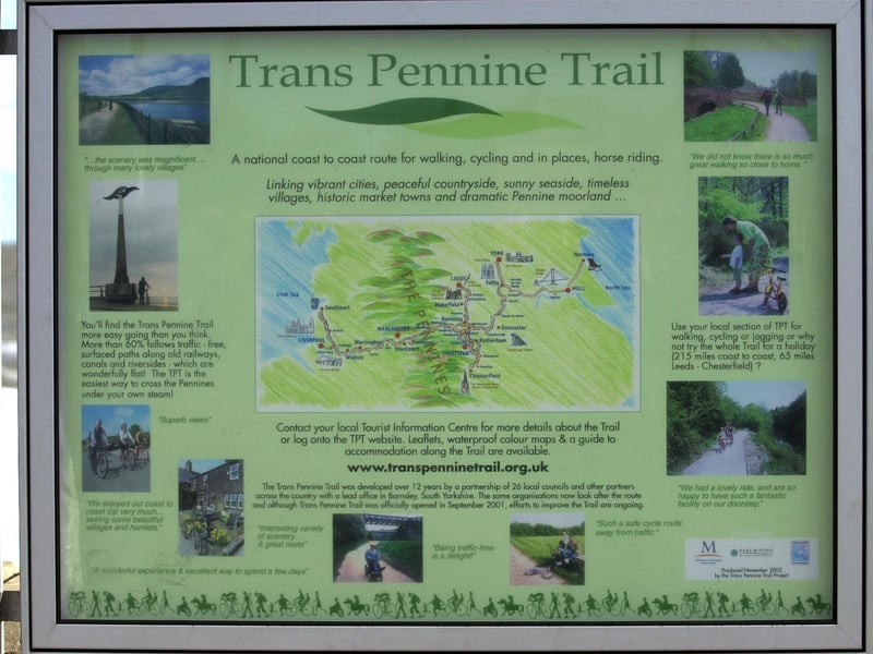 You can join the long-distance Trans Pennine Trail route from Knowsthorpe Quay, just 10 minutes from Leeds Dock. The Garforth to Woodlesford section is a particularly scenic part of the trail, offering countryside autumnal views.