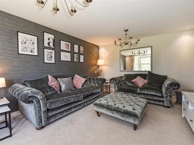 This 'exceptional' four bedroom house has gone on sale in Pakenham Road, Waterlooville for offers in excess of £550,000. It is listed by Castles.