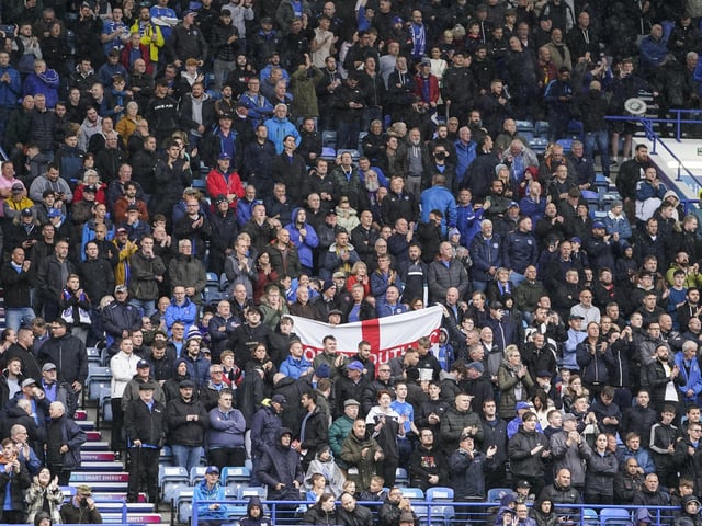 Pompey fans have enjoyed their return to Fratton Park this season following the end of COVID-19 restrictions   picture:Jason Brown/ProSportsImages