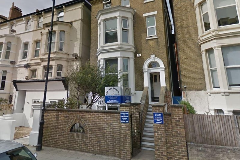 Trafalgar Medical Group Practice, on Osbourne Road, was rated 75% good and 9% poor by patients.
